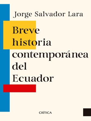 cover image of Breve historia contemporánea del Ecuador